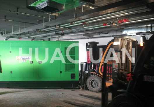 山東濱州運輸業650kW發電機組電站項目